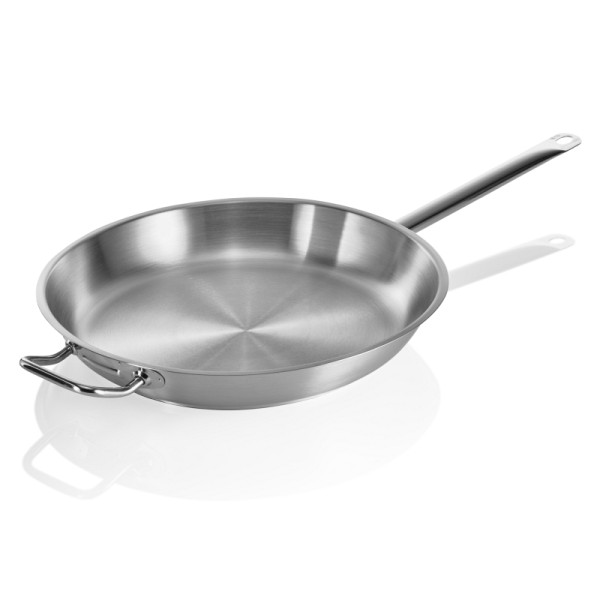 WAS Pfanne COOKWARE 21, Ø 40 cm, Höhe 7 cm, Chromnickelstahl 18/10, 2103400
