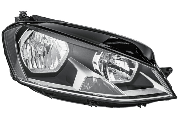 HELLA FF/Halogen-Hauptscheinwerfer, für u.a. VW Golf VII (5G1, BQ1, BE1, BE2), ECE, für Rechtsverkehr, rechts, 1EL 011 956-421