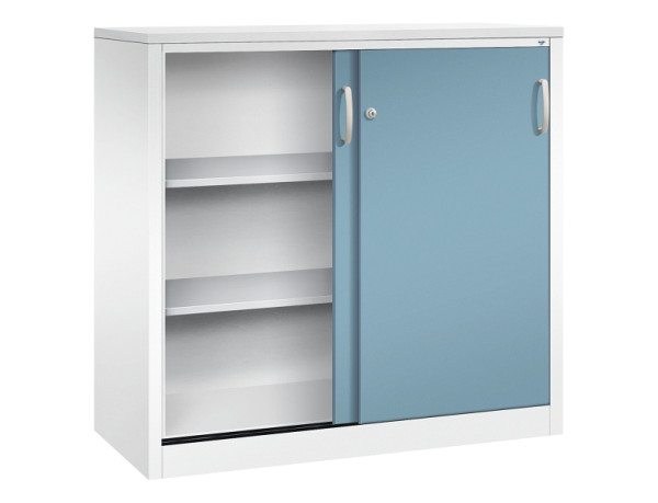 C+P Sideboard mit Schiebetüren Acurado, H1200xB1200xT500mm, 9016/0010, 2057-1200 S10468