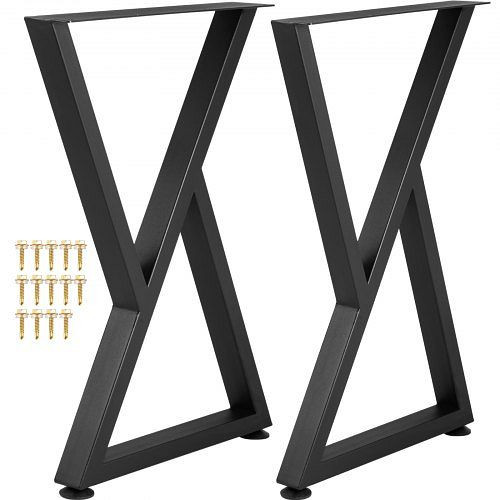 VEVOR Tischbeine Tischkufen Tischgestell Tischfuß Bankkufen 71,1x45,7cm 2er-Set, TZZTYCZ28X188OFG9V0