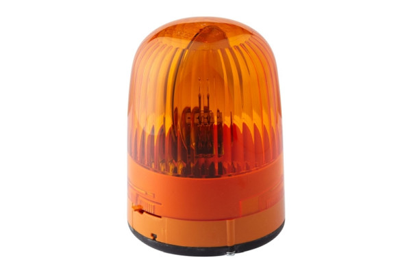 HELLA Halogen-Rundumkennleuchte, KL Junior, 12V, gelb, Rohrstutzen, 2RL 007 553-001