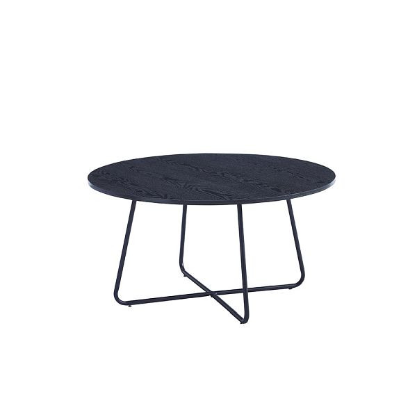 HOME DELUXE Couchtisch Rund NOVARA - Farbauswahl Dark Oak, 51513