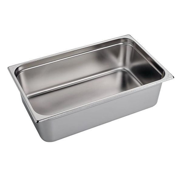 Gastro M Edelstahl GN-Behälter 15cm GN1/1, verstärkte Kanten, GR727