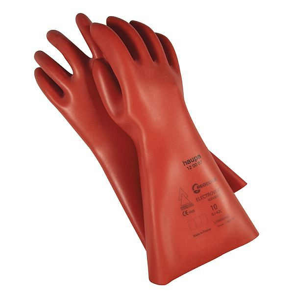 Haupa HUPsafetyGloves - Isolierende Fingerhandschuhe nach DIN EN60903 1000 V Größe 9, 120006