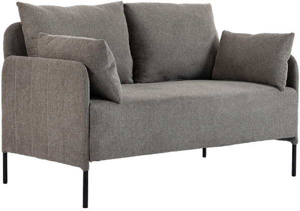 CLP Ziden Couch 2 Sitzer Stoff, taupe, 326884, 4255716368142