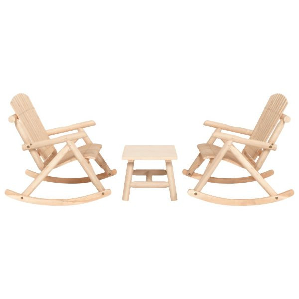 vidaXL 3-tlg. Garten-Lounge-Set Massivholz Fichte, 3185527