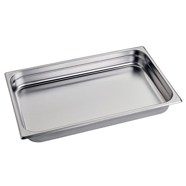 Gastro M Edelstahl GN-Behälter 6,5cm GN1/1, verstärkte Kanten, GR725