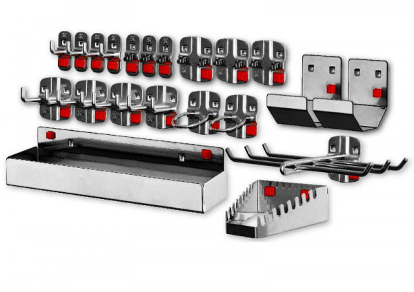 Kappes RasterPlan/ABAX Werkzeughalter-Sortiment, 21-teilig anthrazitgrau, 3327.26.5008