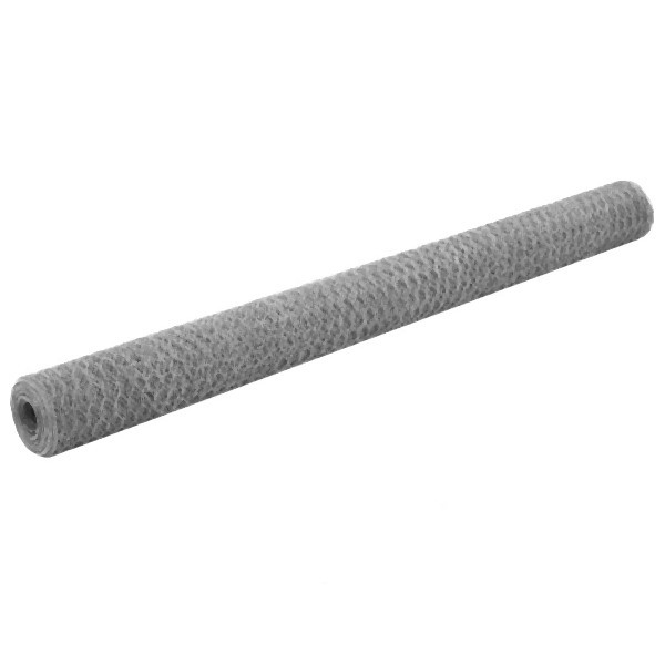 vidaXL Drahtzaun Verzinkter Stahl 25x1,5 m Silbern, 143321