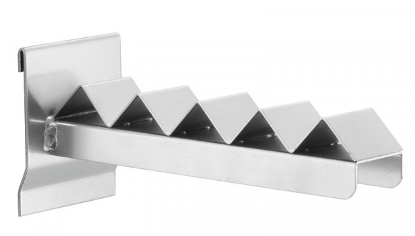 Kappes RasterPlan Wellenträger, Wellenabstand 55 mm (bitte paarweise bestellen) alufarben, L 200 mm, B 40 mm, 4260.00.0901