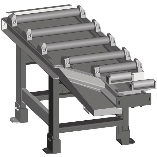 Metallkraft Zufuhrrollenbahn 2000 x 800 mm motorisch, 3649505