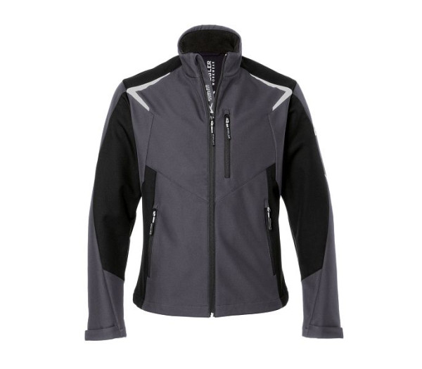 Kübler BODYFORCE Ultrashell Jacke, Farbe: anthrazit/schwarz, Größe: 4XL, 1625 5374-9799-4XL