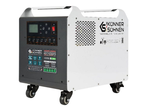 Könner & Söhnen Tragbare Powerstation KS 2500PS, KS 2500PS