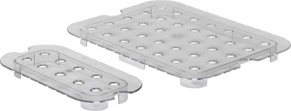 Hendi perforiertes Abtropfgitter für Gastronorm-Behälter aus Polycarbonat, 325 mm, GN 1/2, Temperaturbeständig bis: 110 °C, 868546