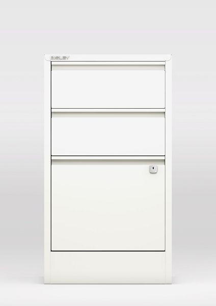 Bisley Home Filer, 2 Universal-, 1 HR-Schublade, verkehrsweiß, HF3696