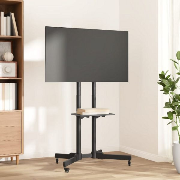 vidaXL TV-Ständer Rädern 32-70 Zoll Bildschirm Max VESA 600x400mm 50kg, 379577