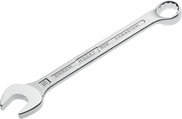 Hazet Ring-Maulschlüssel, Außen-Doppel-Sechskant Profil, 16 mm, 603-16