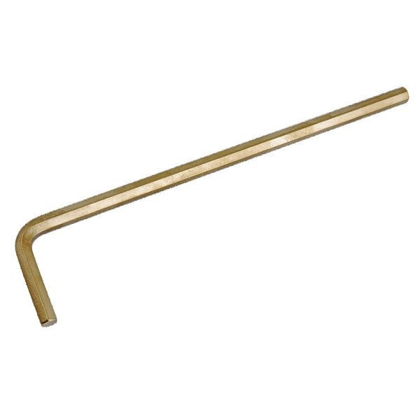 Dönges Stiftschlüssel funkenfrei, 6-kant, lange Ausführung, Schlüsselweite 12,0 mm, 250 mm, 192605