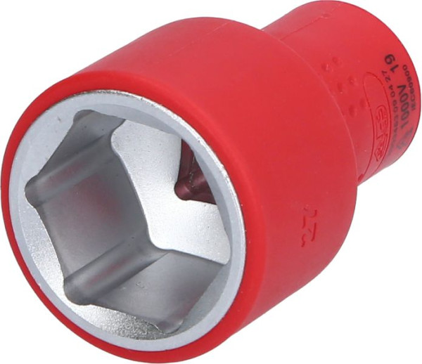 KS Tools 1/2" Isolierte Stecknuss, 27 mm, 118.1227, 4042146873236