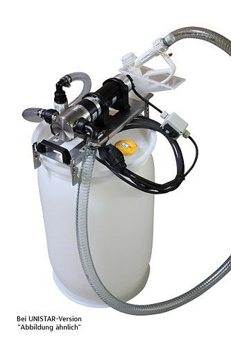 ZUWA Fasspumpe UNI 580-B, 12/24 V, für Fässer Durchmesser 540 bis 580 mm, ohne Zählwerk, 120724