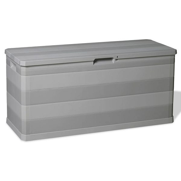 vidaXL Gartenbox Grau 117×45×56 cm, 43709