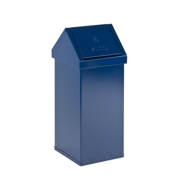 Stein HGS Abfallbehälter -Carro-Swing-, 55 Liter/ blau, 700x300x300mm, 16627