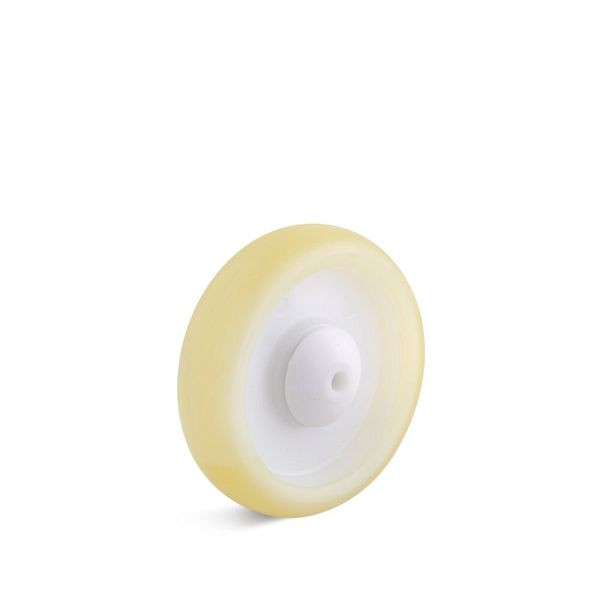 Torwegge Rad mit Edelstahl-Kugellager und Kugellagerschutzkappe, EPSK-100-30-40, 0033631