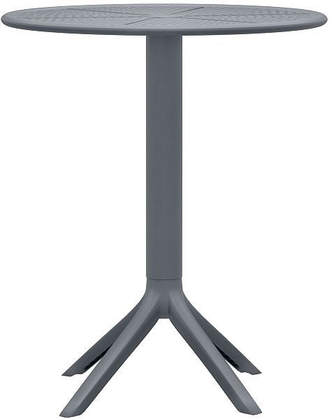CLP Tisch Lacota rund 60 cm, anthrazit, 325385, 4255716342449