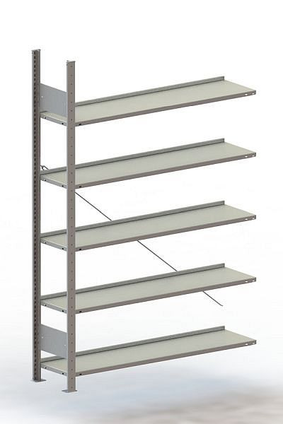 Meta S3 Büro Steckregal Compact AR 1850x1000x300 mm, verzinkt, Bodenanzahl: 5, 200177999
