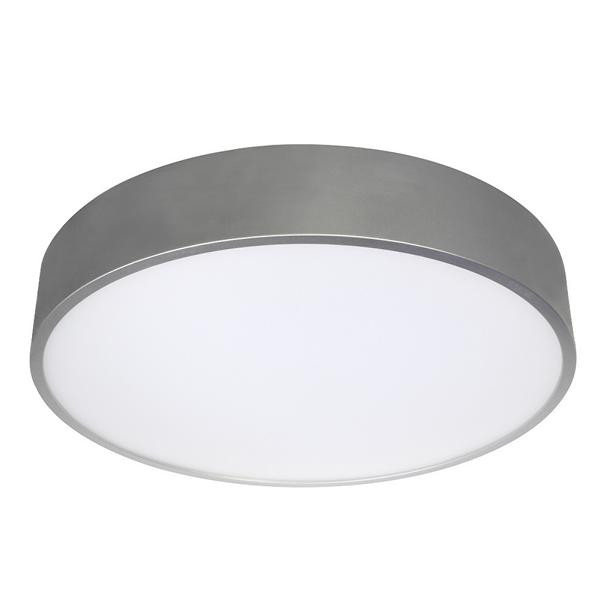 Bioledex PIXBO LED Deckenleuchte, Verbrauch/Leistung: 24W, Ø30cm, 3000K Silber Warmweiss, LFH-24S1-967
