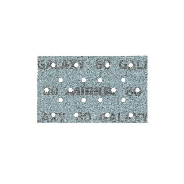 Mirka Schleifmittel GALAXY 81x133mm Grip Multifit, Körnung 80, VE: 50 Stück, FY6BK05080