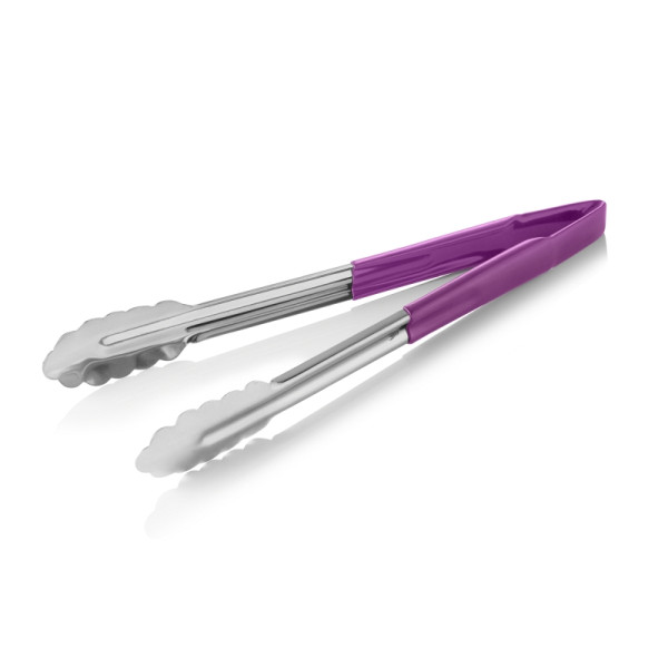 WAS HACCP Universalzange HACCP TONGS, 30 cm, lila, Chromstahl 18/0, 1542730