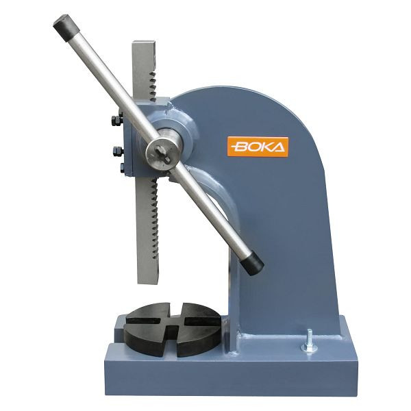 BOKA Drehdornpresse Zahnstangenpresse 0,5-5 Tonnen Hochleistungs-Handpresse Präzise Metallbearbeitung Werkstatt Montagen AP-3, 576504