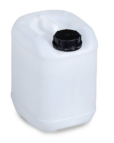 DENIOS Kunststoffkanister aus Polyethylen (PE), 5 Liter, natur-transparent, 266987