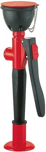 asecos Handaugendusche, Tischmontage ausziehbar, Rot, 2831