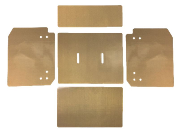 MENUMASTER beschichtete Bleche, schmutzabweisend, Set, zur Anbringung im Innenraum, für Jetwave, VE: 5 Stück, 313400114