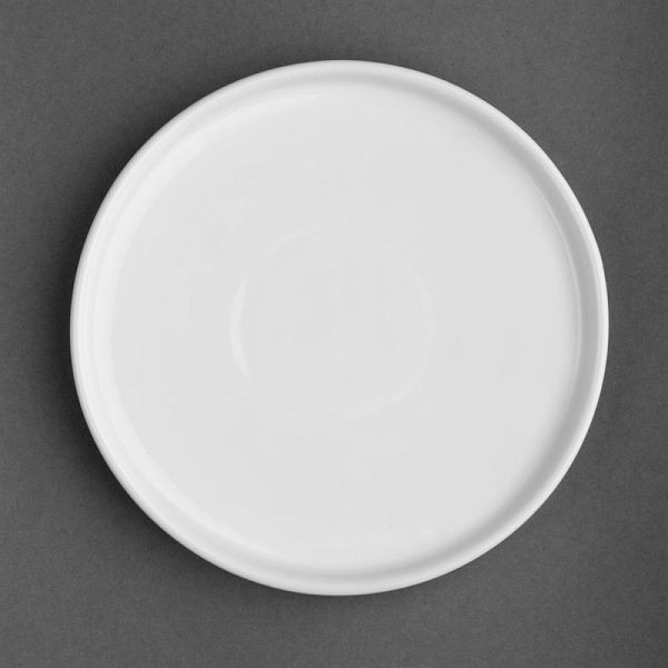 Olympia Whiteware flache runde Teller 150 mm (6 Stück), FW812