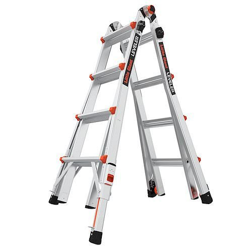 Little Giant Teleskopleiter Leveler - 4x4 Sprossen, 16517EN-801