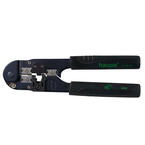 Haupa Crimpzange ungeschirmte Modularstecker 6, 210865, 4011923154769