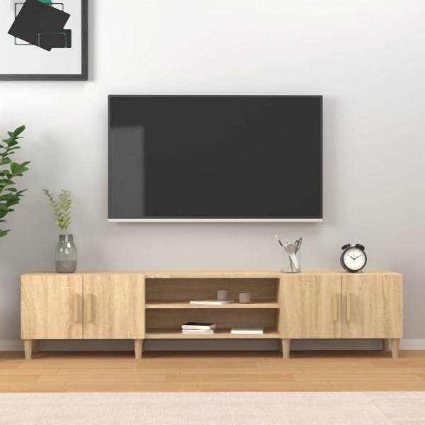 vidaXL TV-Schrank Sonoma-Eiche 180x31,5x40 cm Holzwerkstoff, 816259