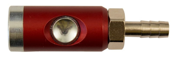 ELMAG Sicherheitskupplung S 9 mm, mit Druckknopf und Drehgelenk DN 7, 4, 42778
