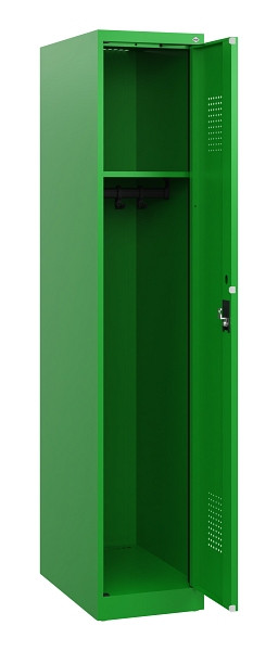 C+P Spind Evolo PLUS, Sockel, 1 Abteil, 1630x300x500mm, 6037/6037, Zylinderschloss, 0490205-10 S10053