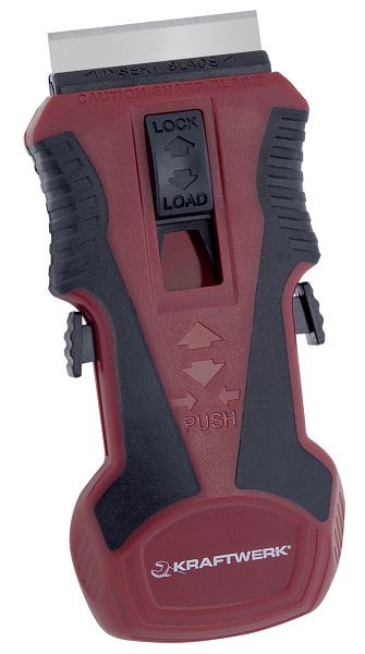 Kraftwerk Sicherheits-Schabmesser mit 3 Klingen, Maße: 118 x 52 mm, 3338