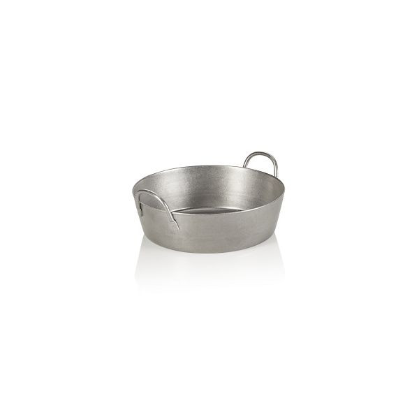 WAS Mini Paella Pfanne STEEL & STYLE HERITAGE, Ø 10 cm, 150 ml, Chromnickelstahl 18/8, 2068010