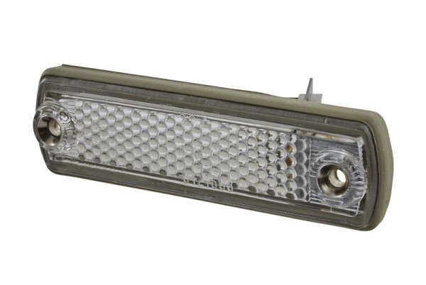 HELLA Positionsleuchte, Halogen, 24/12V, ECE, Lichtscheibenfarbe: glasklar, vorne rechts/vorne links/links/rechts, 2PF 001 647-031