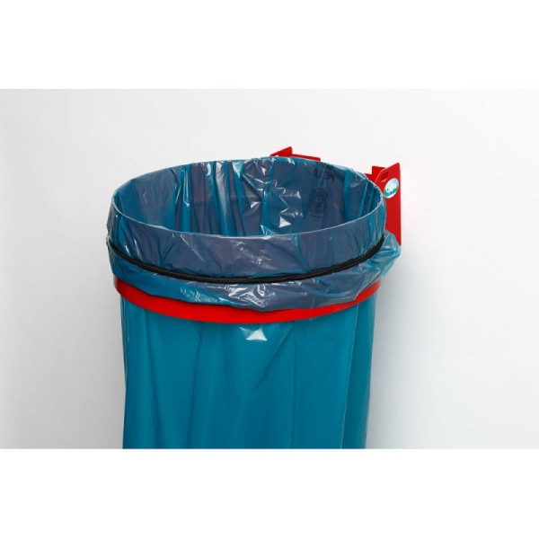 STEIN HGS Müllsackhalter zur Wandbefestigung, Feuerrot (RAL 3000), Feuerrot (RAL 3000), Müllsackhalter zur Wandbefestigung (ohne Deckel), 82027.0011