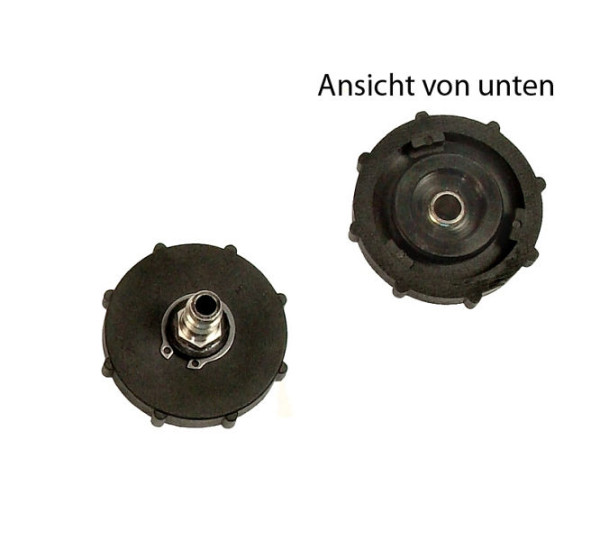 Stahlmaxx Bremsenentlüftungsadapter, 3-er Bajonett, Ø 36 mm, für Mazda, Chevrolet, Cadillac, Daewoo, SsangWong, 65001