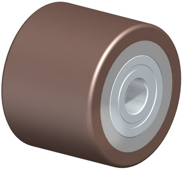 Blickle HB 82x65/20-65K Rad aus Blickle Besthane®, Braun, 755676