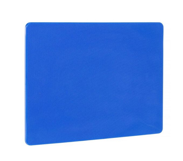 Hendi Schneidbrett, blau 450x300x10 mm LDPE, 827024