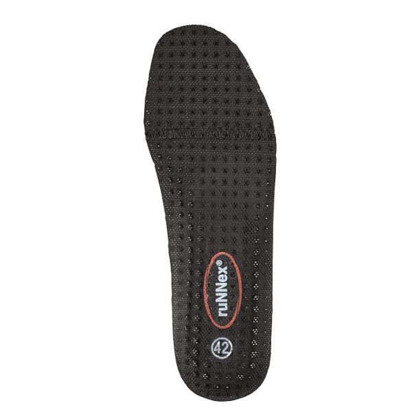 RUNNEX Ersatzfußbetten, schwarz, Größe: 49, VE: 1 Paar, 5400-49